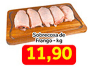 Shibata Supermercados Sobrecoxa de Frango 1kg oferta