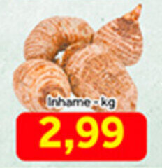 Shibata Supermercados Inhame 1kg oferta