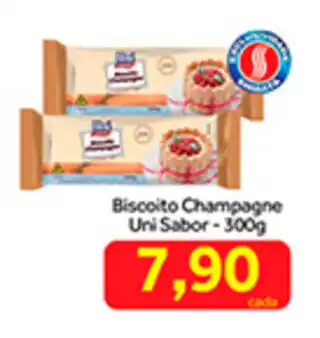 Shibata Supermercados Biscoito Chapagne Uri Sabor 300g oferta