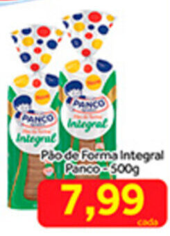 Shibata Supermercados pao de Forma Integral Panco 500g oferta