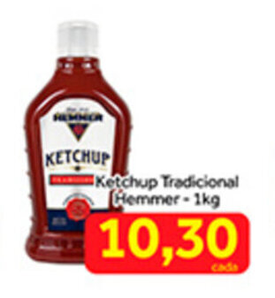 Shibata Supermercados Ketchup Tradicional Hemmer 1kg oferta
