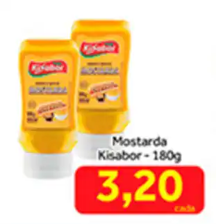 Shibata Supermercados Mostarda Kisabor 180g oferta