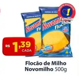 Flocão de Milho Novomilho 500g