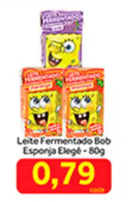 Leite Fermentado Bob Esponja Elege 80g