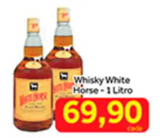 Shibata Supermercados Whisky White Horse 1L oferta