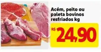 Mercado Extra Acem, peito ou paleta bovinos resfriados 1kg oferta