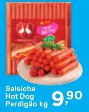 Rossi Supermercado Salsicha Hot Dog Perdigão kg oferta