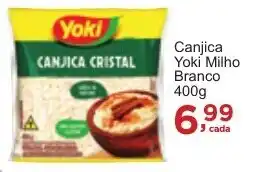 Rossi Supermercado Canjica Yoki Milho Branco 400g oferta