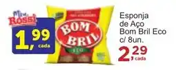 Rossi Supermercado Esponja de Aço Bom Bril Eco c/ 8un. oferta