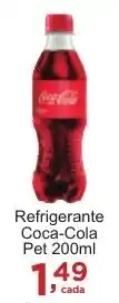 Rossi Supermercado Refrigerante Coca-Cola Pet 200ml oferta