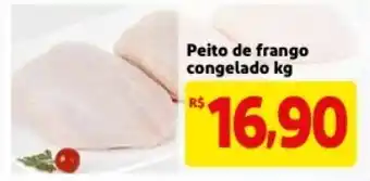 Mercado Extra Peito de Frango congelada 1kg oferta