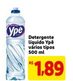 Mercado Extra Detergente liquido Ype varios tipos 500ml oferta