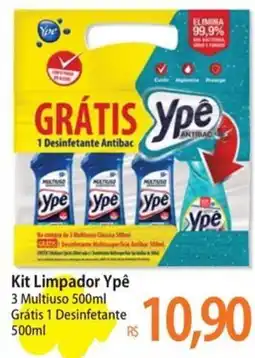 Atacadão Kit Limpador Ypê 3 Multiuso 500ml oferta
