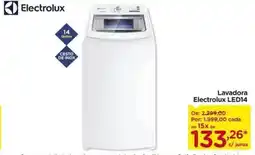 Carrefour Lavadora Electrolux LED14 oferta