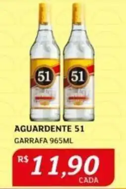 Assaí Atacadista AGUARDENTE 51 GARRAFA 965ML oferta