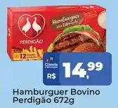 Tonin Superatacado Perdigão - hamburguer bovino oferta