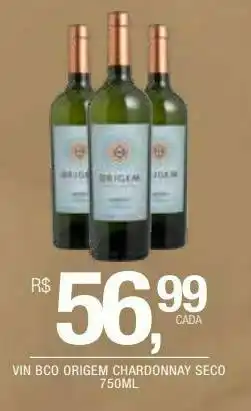DB Supermercados Vinho Branco 750ml oferta