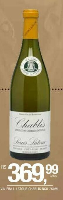 DB Supermercados Vinho branco oferta