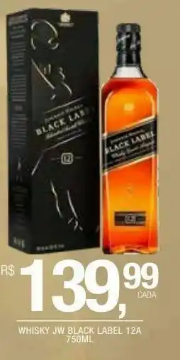 DB Supermercados Whisky escocês johnnie walker oferta