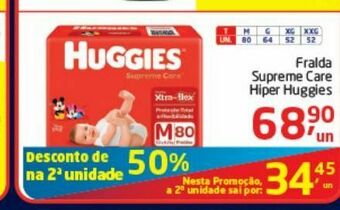 Tenda Atacado Fralda supreme care hiper huggies oferta