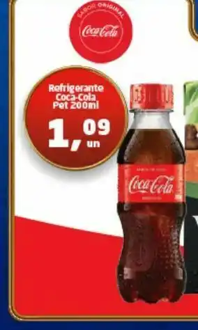 Tenda Atacado Refrigerante coca-cola pet 200 ml oferta
