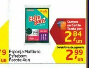 Tenda Atacado Esponja multiuso estrebom 4 un oferta