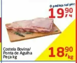 Tenda Atacado Costela bovina ponta de agulha peça kg oferta
