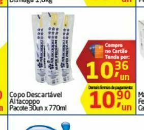 Tenda Atacado Copo descartavel altacoppo oferta
