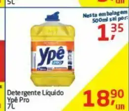Tenda Atacado Detergente ypê oferta