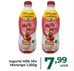 logurte Milk Mix Morango 1,250g