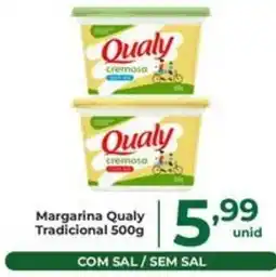 Comercial Esperança Margarina Qualy Tradicional 500g oferta