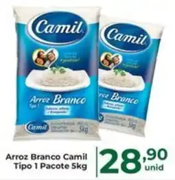 Comercial Esperança Arroz Branco Camil Tipo 1 Pacote 5kg oferta
