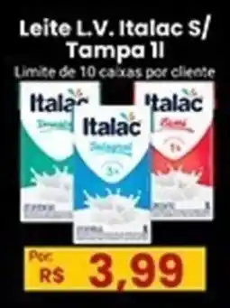 VN Autosserviço Leite L.V. Italac S/ Tampa 1L oferta
