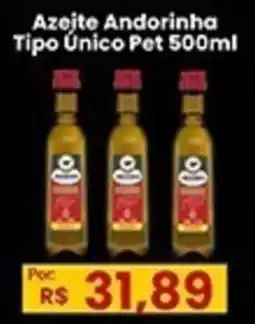 Azeite Andorinha Tipo Único Pet 500ml