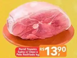 Pernil Traseiro Suino c/ Osso e Pele Resfriado kg