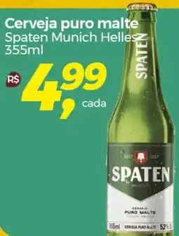 Frangolândia Cerveja puro malte Spaten Munich Helles 355ml oferta