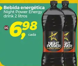 Frangolândia Bebida energética Night Power Energy drink 2 litros oferta