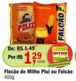 Flocão de Milho Piui ou Falcão 400g