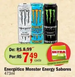 Energético Monster Energy Sabores