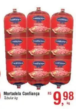 Fort Atacadista Mortadela Confiança Tubular kg oferta