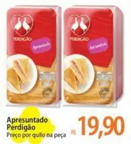 Atacadão Apresuntado Perdigão Preço por quilo na peça oferta