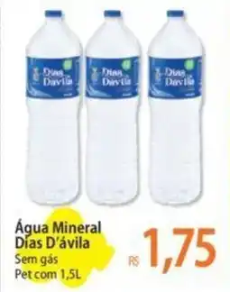 Atacadão Água Mineral Días D'ávila Sem gás Pet com 1,5L oferta