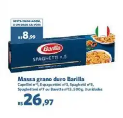 Sam's Club Massa grano duro Barilla oferta