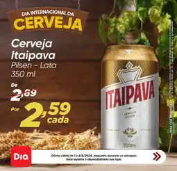 Cerveja Itaipava Pilsen - Lata 350 ml