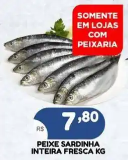 Bramil Supermercados PEIXE SARDINHA INTEIRA FRESCA KG oferta