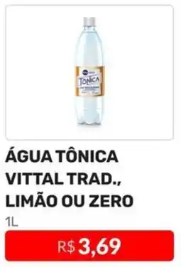 Higa Atacado ÁGUA TÔNICA VITTAL TRAD., LIMÃO OU ZERO 1L oferta