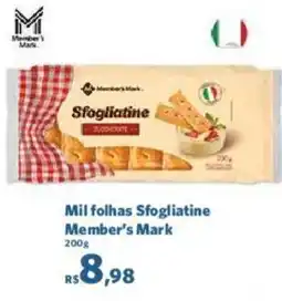 Sam's Club Mil folhas Sfogliatine Member's Mark 200g oferta