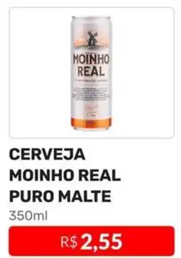 CERVEJA MOINHO REAL PURO MALTE 350ml