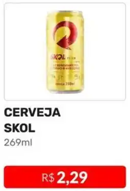 Higa Atacado CERVEJA SKOL 269ml oferta