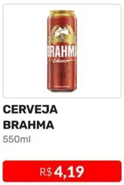 Higa Atacado CERVEJA BRAHMA 550ml oferta